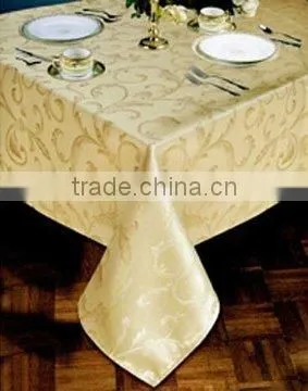 polyester jacquard table cloth