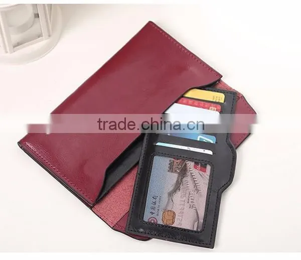 Custom Card Organizer Wallet Long Leather Ladies Wallet Wallet Ladies Hand Pouch photo-5