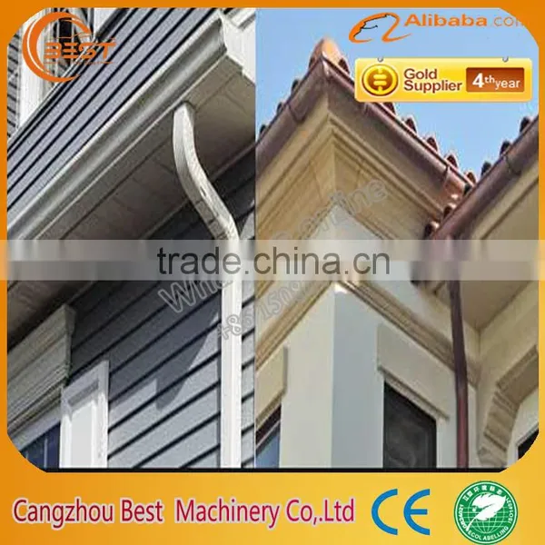 Gutter Bending Downpipe Roll Forming Machine photo-6