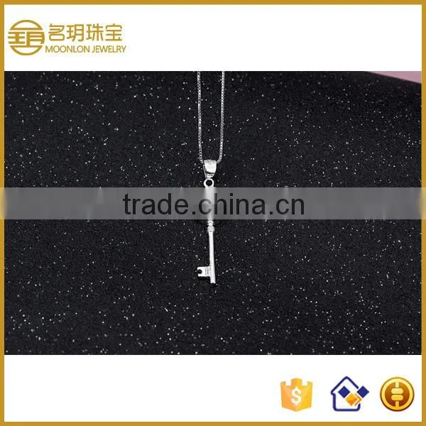Fine Silver Jewellery Pendants Necklaces, Zirconia Pendant Jewelry for Women photo-5