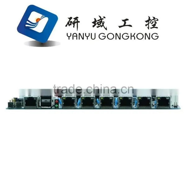 ATOM D525 Dual-core 6 Gigabit Ethernet Board ROS Motherboard photo-4