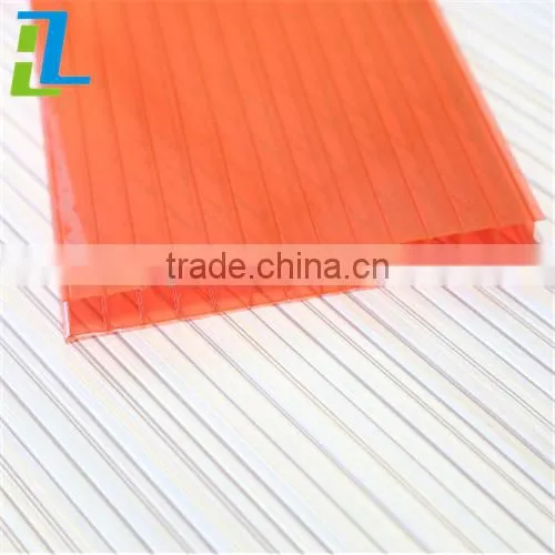 Top Quality UV Protection Twin Wall Hollow Polycarbonate Sheets Anti -drop photo-6