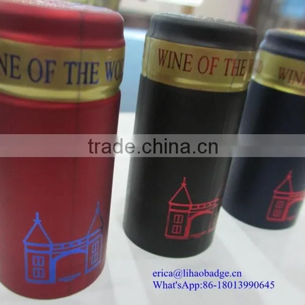 Pvc Cap Seal Shrink Wrap Bottle Labels for Capsule photo-4