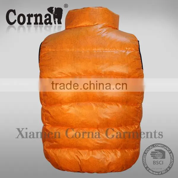 Promotional Low Price Customized Color Windproof Winter Warm Women Vest Outwear Vest photo-3