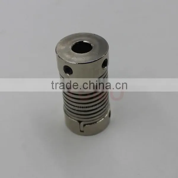 YUMO (LP D27 L50 10X10) Aluminium Shaft Couplings Spring Bellows Encoder Couplings photo-2