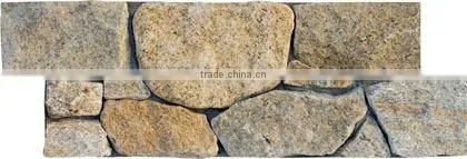 Chinese Beige Color Natural Stone Wall Panel On Sales photo-2