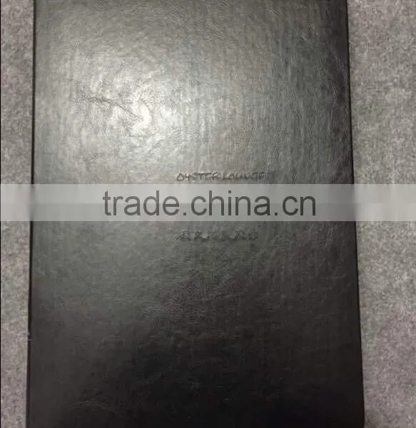 Leather Cover Led Lighting Restaurant Bar Used Advertising Flyer Printing photo-2