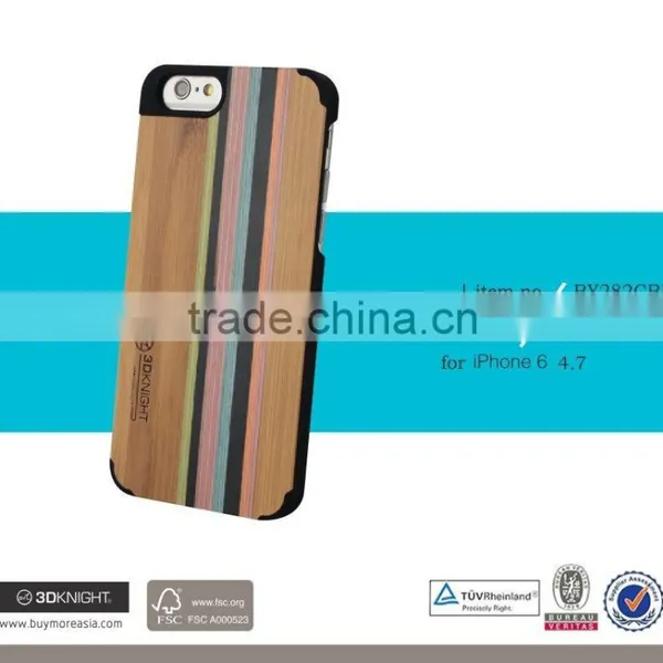 2016 New Arrive For Real Wooden Bamboo I Phone 6s Case, For IPhone 6s Covers Bamboo Wood,For Wood Case IPhone 6s Wholesales photo-4