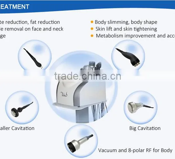 Ultrasound Cavitation For Cellulite Professional FDA Approved Ultrasound Cavitation Rf Machine For Weight Loss Wrinkle Removal photo-5