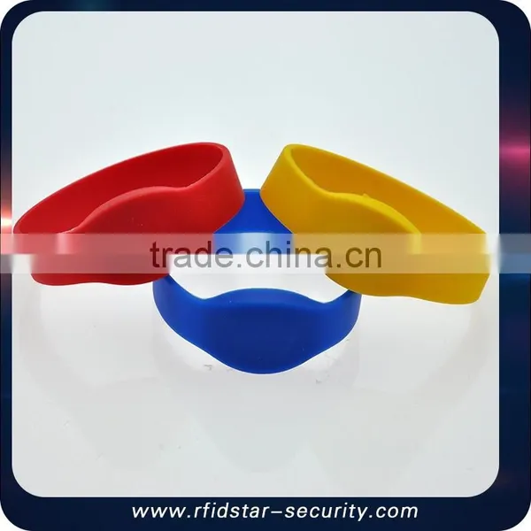 EM4100 Compatible EM ID RFID Silicone Wristband photo-5
