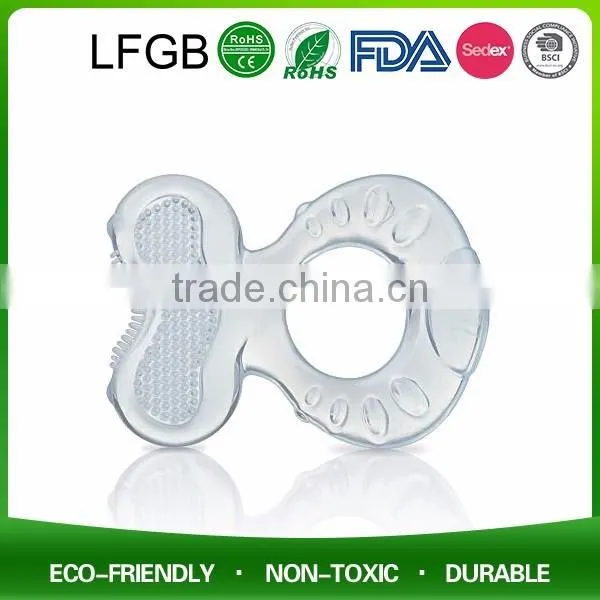 BPA Free Food Grade Silicone Baby Teether Baby's First Biscuit photo-2