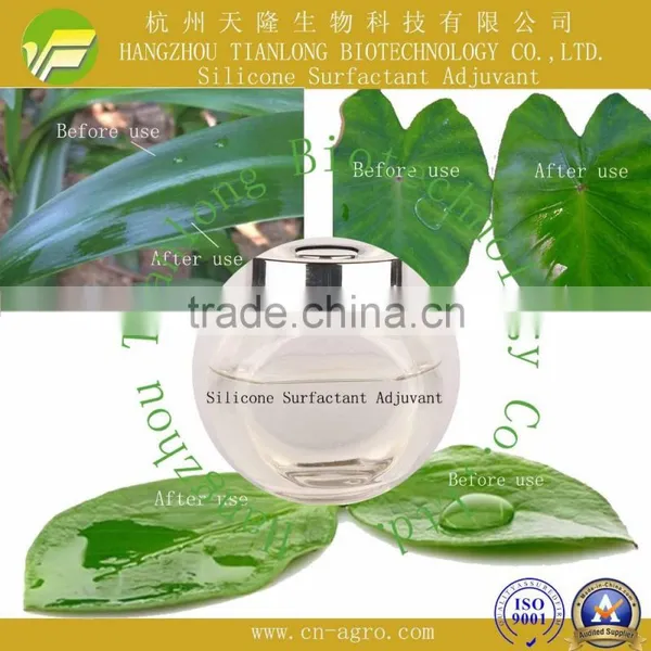 silicone oil surfactant adjuvant for agrochemicals