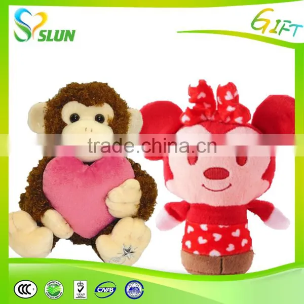 Most Popular Naughty Bear Plush Toy China Soft Valentine's Day Animal Plush Toy for Girl Friend photo-2