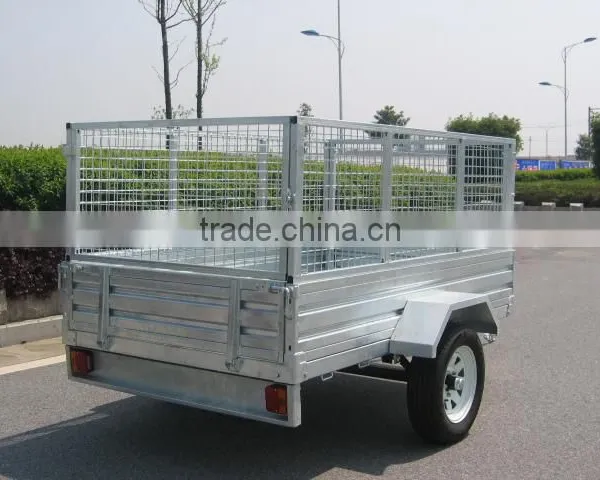 7x5 Galvanised Cage Trailer photo-5