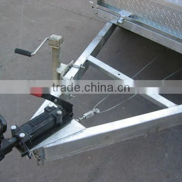 TANDEM 8x5 GALVANIZED BOX CAGE TRAILER photo-5
