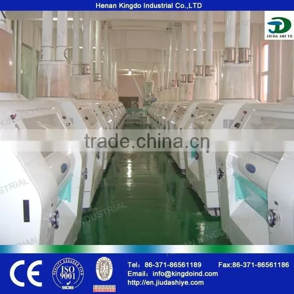 Wheat Flour Milling Plant, Flour Turnkey Project Manufacturered by Kingdo Industry. in China