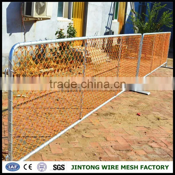 Orange Steel Safety Crowd Control Fence Barrier,walk Though Fence photo-6