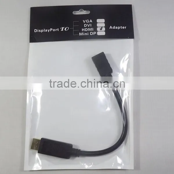 Displayport to HDMI Cable Adapter 15CM W/IC (DP Male to HDMI Female) photo-3