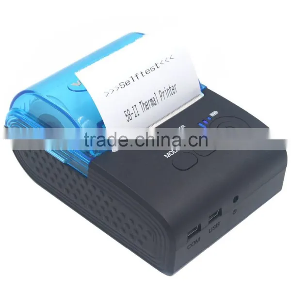 Voxlink Portable Barcode Printer 58mm Thermal Receipt Printer Bluetooth for Android System photo-2