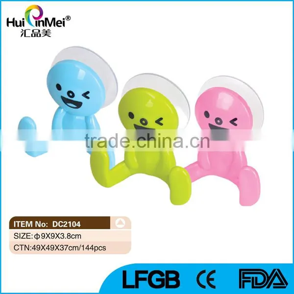 Home Bathroom Use Wall Plastic Vacuum Suction Cup photo-2