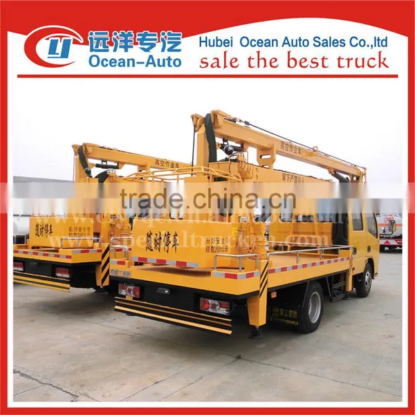 DFAC Double Cab 14-16m High Overhead Working Truck for Sale photo-6