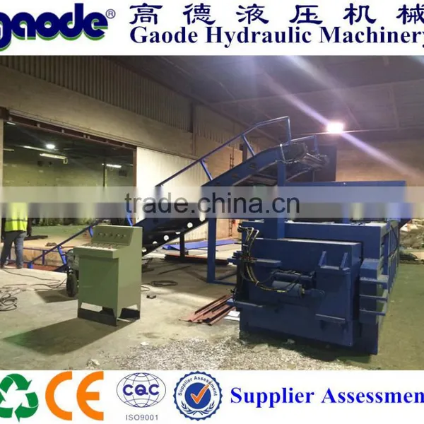 Horizontal Manual Waste Paper Press Baling Machine For 100T photo-2