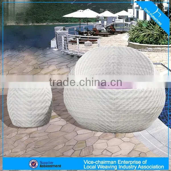 Leisure Garden Sunbed Wicker Beach Sun Bed photo-3