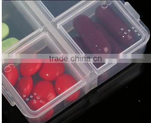 Cy275 New Mini Portable Empty Braille 6 Cells Pill Medicine Drug Storage Case Box photo-6