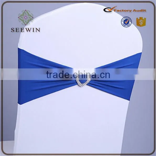 Beautiful Spandex Chair Sash With Buckle for Wedding Deco photo-5