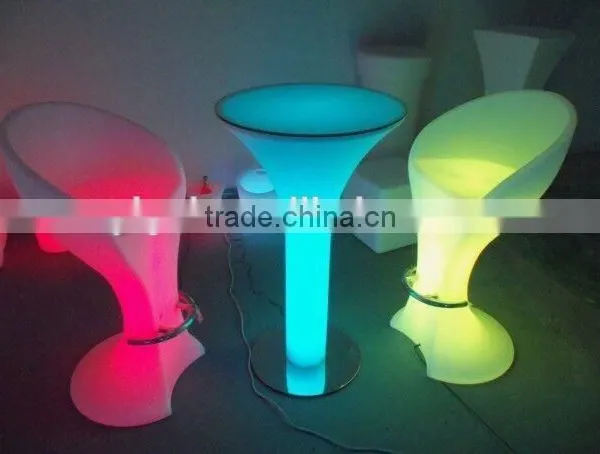 Hot Sale LED Bar Chair /colorful Led Light up Chair photo-5