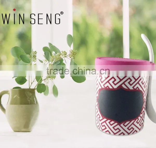Coffee Ceramic Airtight Storage Canister With Handle photo-2