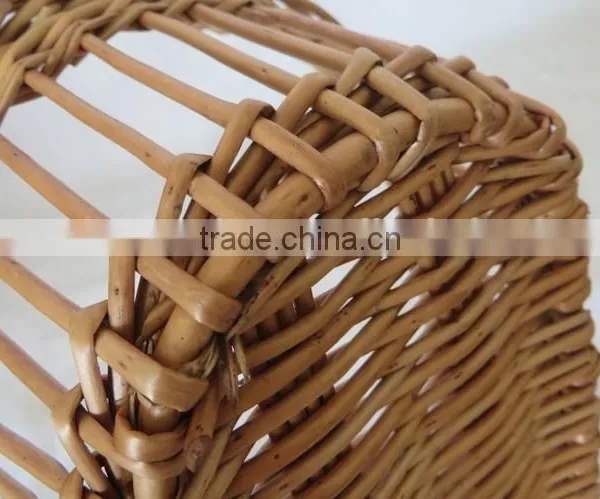 Trade Assurance Hand Woven Fruit Basket Willow Basket photo-4