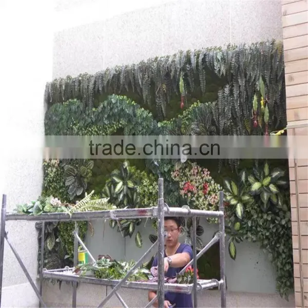 2017 China Wholesale China PVC Vertical Green Wall and Plant Wall photo-5
