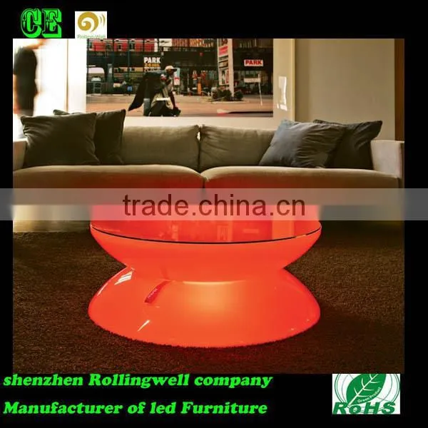 Remote Control RGB LED Coffee Table / Illuminated LED Light Up Table photo-2