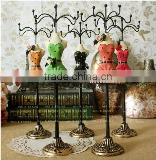 Model Jewelry Rack Iron Earrings Elegant Mannequins Ballet photo-6