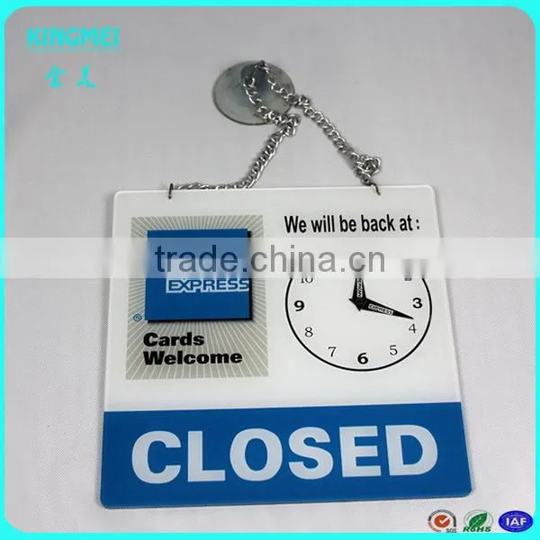 Kingmei Screen Printing Acrylic Table Card Display Sign for Medical Ruler,printing Plastic Plate photo-3