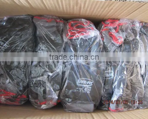 DDSAFETY2016 Hot Sale PU Coated Working Glove Grey Nylon Liner photo-3
