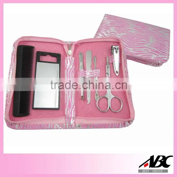 manicure travel kit with comb