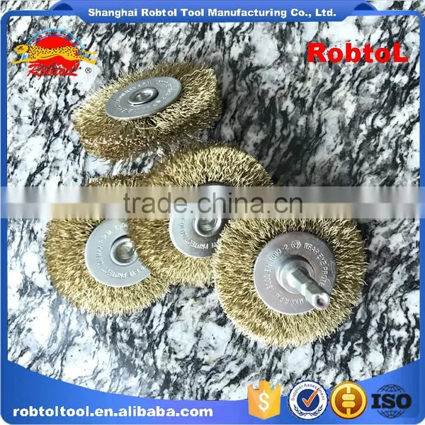 75MM Steel Wire Cup Brush Wheel Twist Knot Crimped Bowl Disc Abrasive M10 Round Grinding Cheaning Brush photo-4