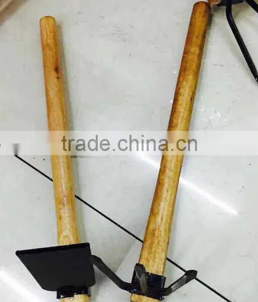 Garden Tool--Stainless Steel Hoe With Solid Wood Handle photo-6