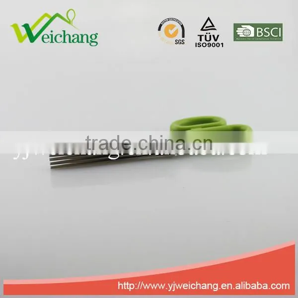 WCM34 Premium Soft Grip Stainless Steel Precision 5 LAYER BLADES SCISSOR New Design photo-4