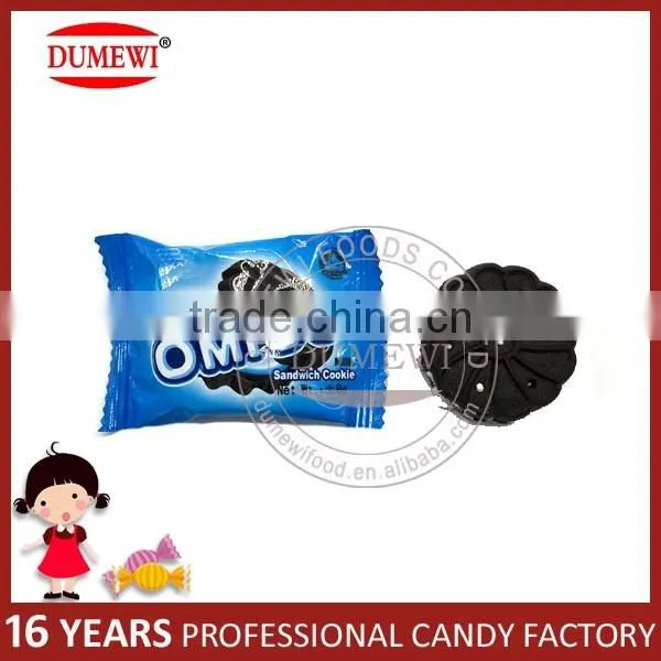 Yummy Cream Sandwich Mini Center Filled Black Biscuits photo-2