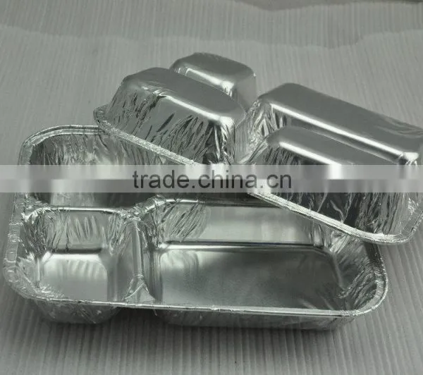Oven and Microwave Safe Flight Meal Aluminum Tray With Compartments photo-5