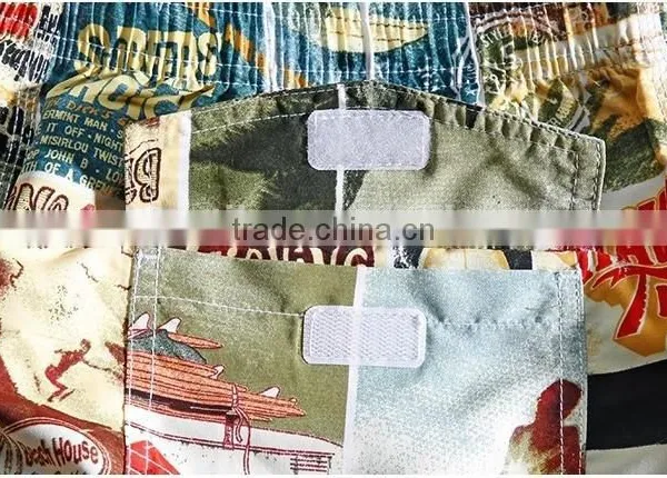 Printed Vintage Funny Fabric Beachwear Swimwear for Man photo-4