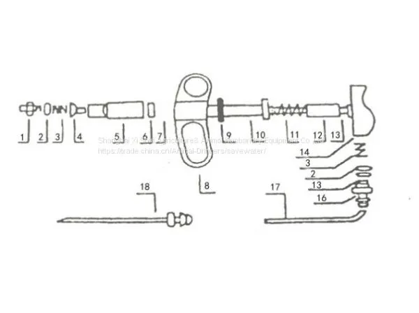 LZT-2 Animal Injector/syringe for Animal photo-2
