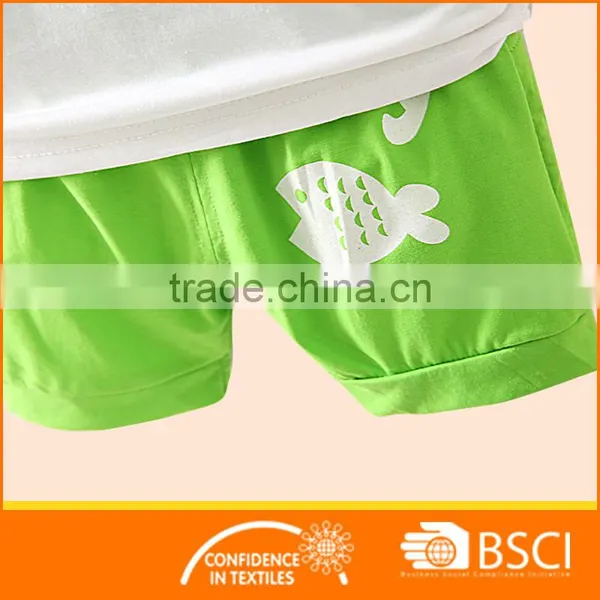 Kids Top+ Short Pant Boys Casual Sport Clothes photo-3