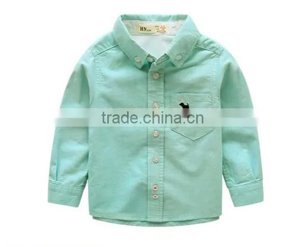 New Fashion Top Kids 100 Bcotton Long Sleeve Boy t Shirt photo-2