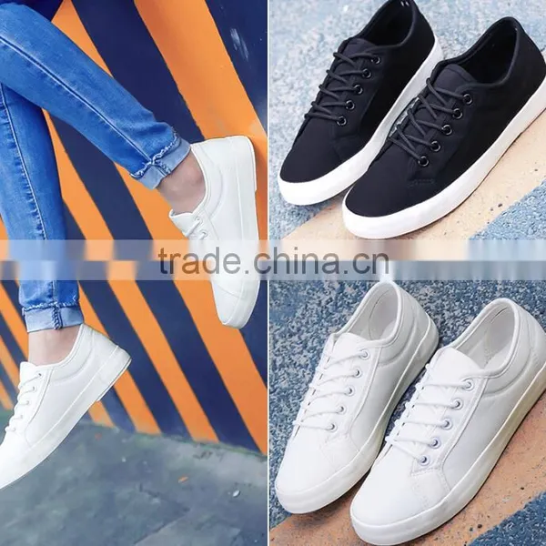 Zm35608a New Model Girls Stylish Canvas Shoes Casual Footwear 2017 photo-5