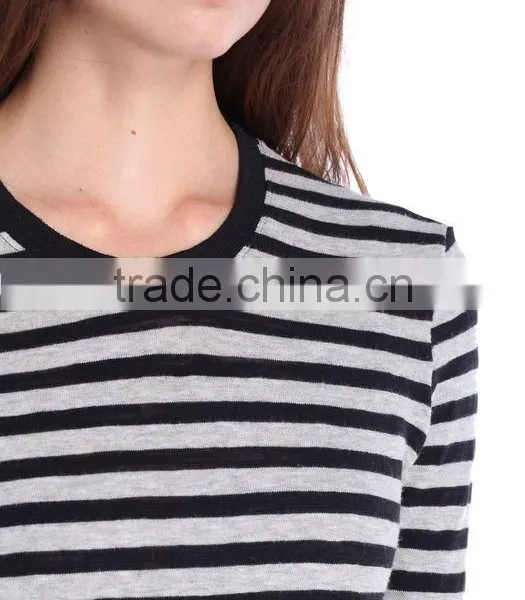 High Quality Round Neck Girls Shorts Sleeve Tight t Shirt photo-2