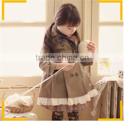 Children Clothes Winter 2015 Pattern Fur Coats Hooded Children Clothing Overseas photo-3